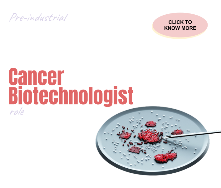 internship on cancer biotechnologist role