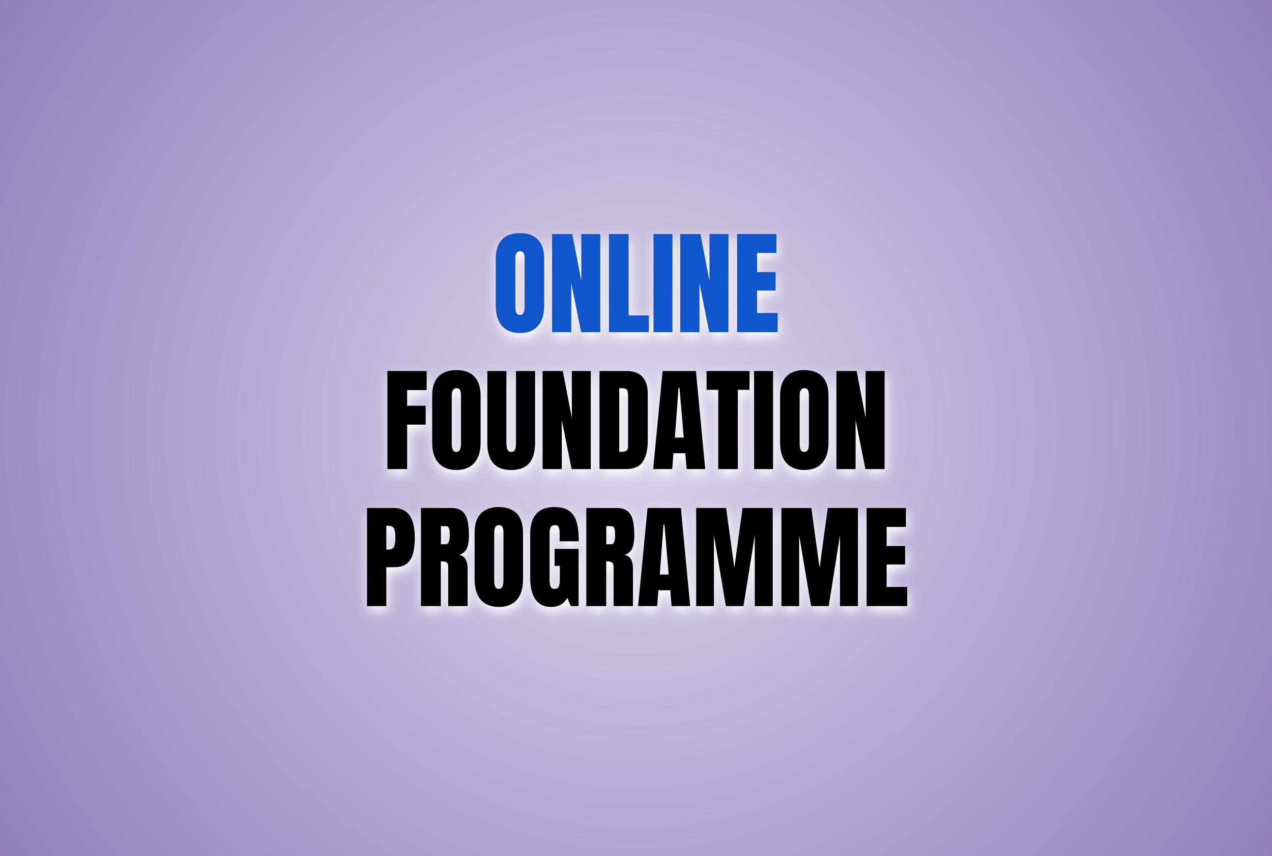 BioLim Online Foundation Programmes