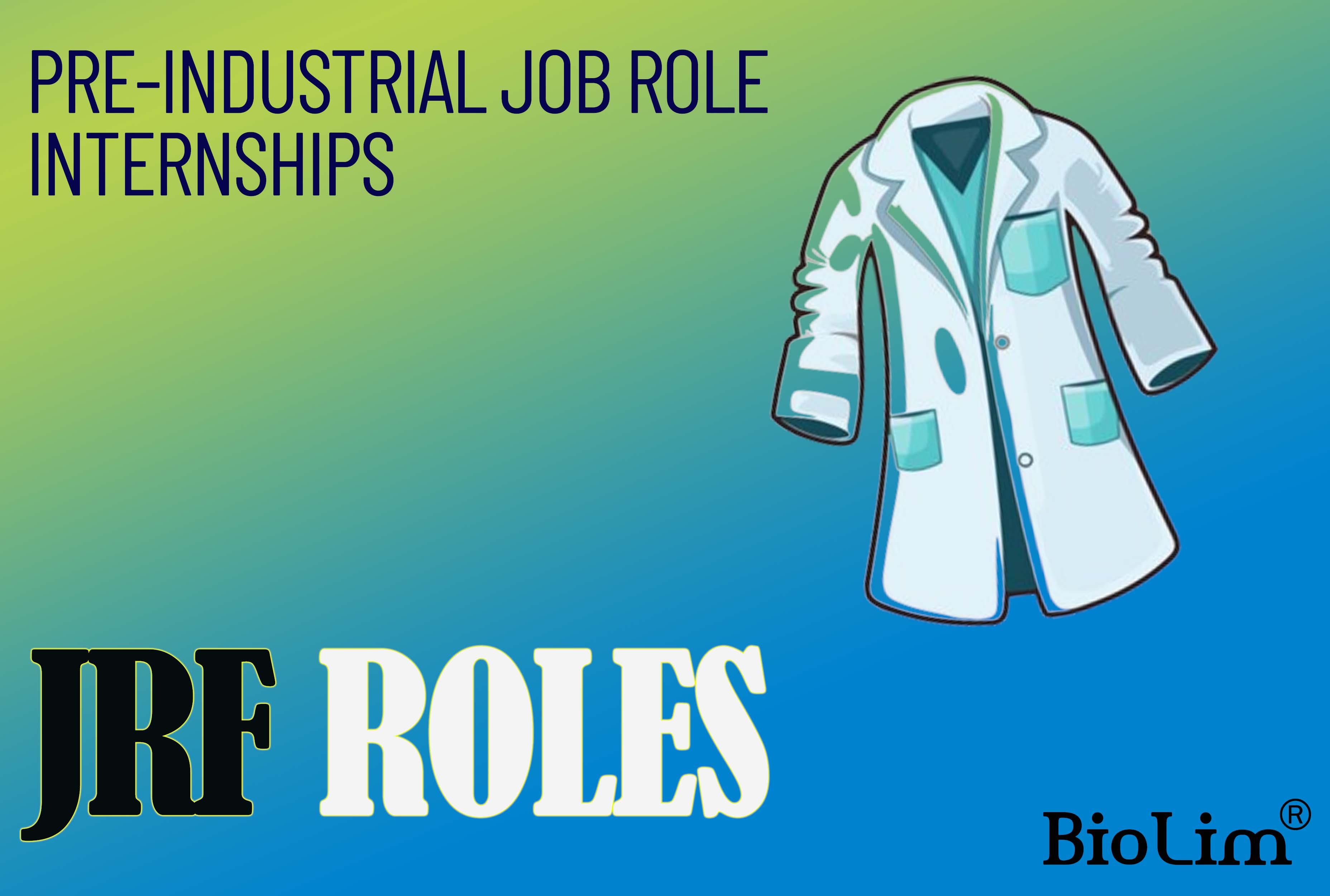 JRF role internships