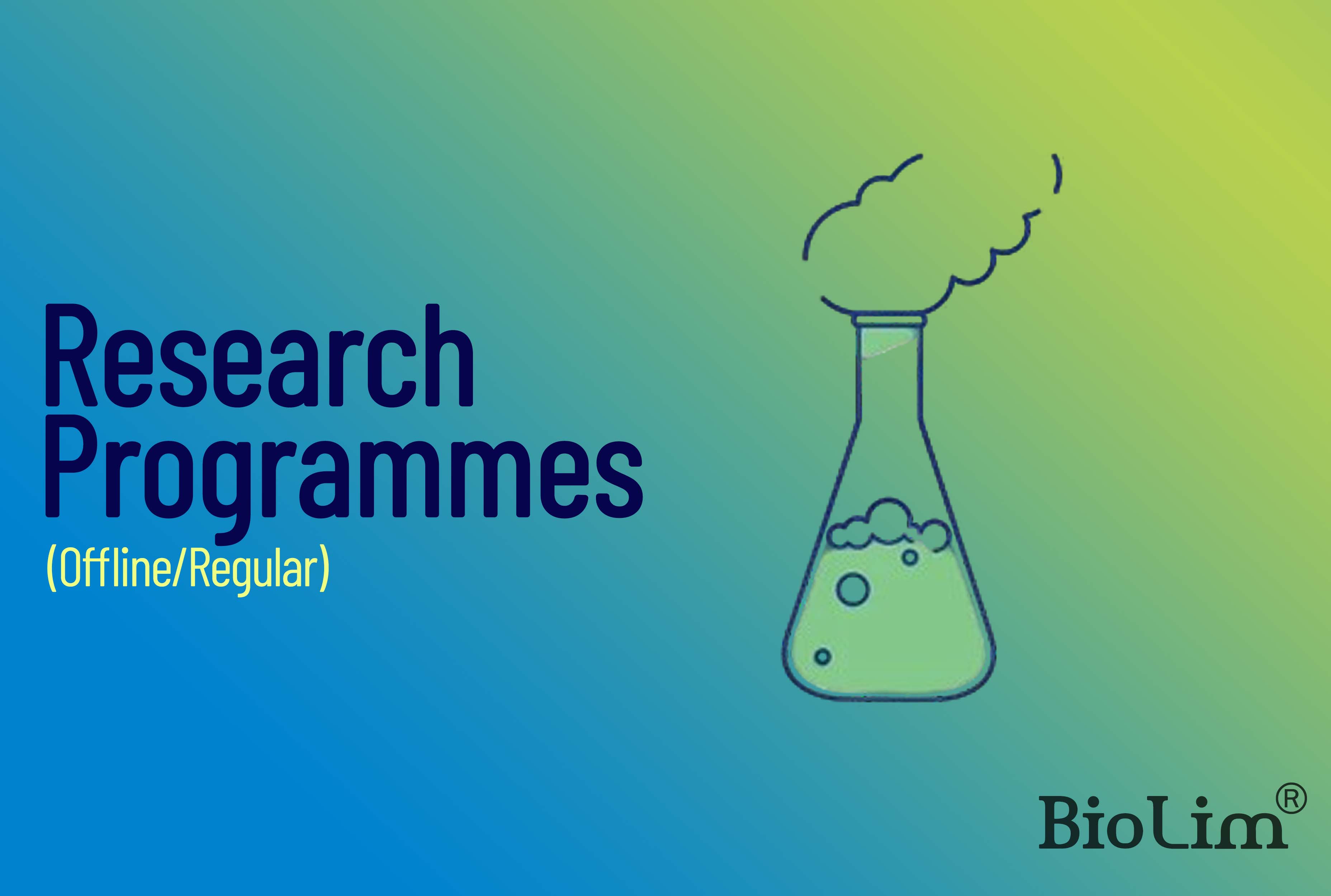 BioLim regular research programmes